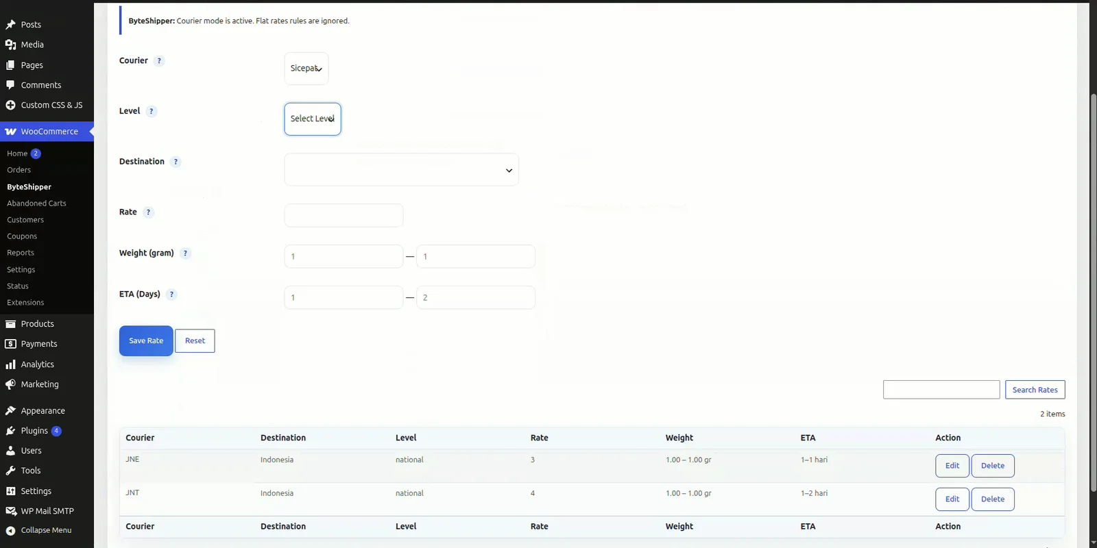 ByteShipper screenshot 3