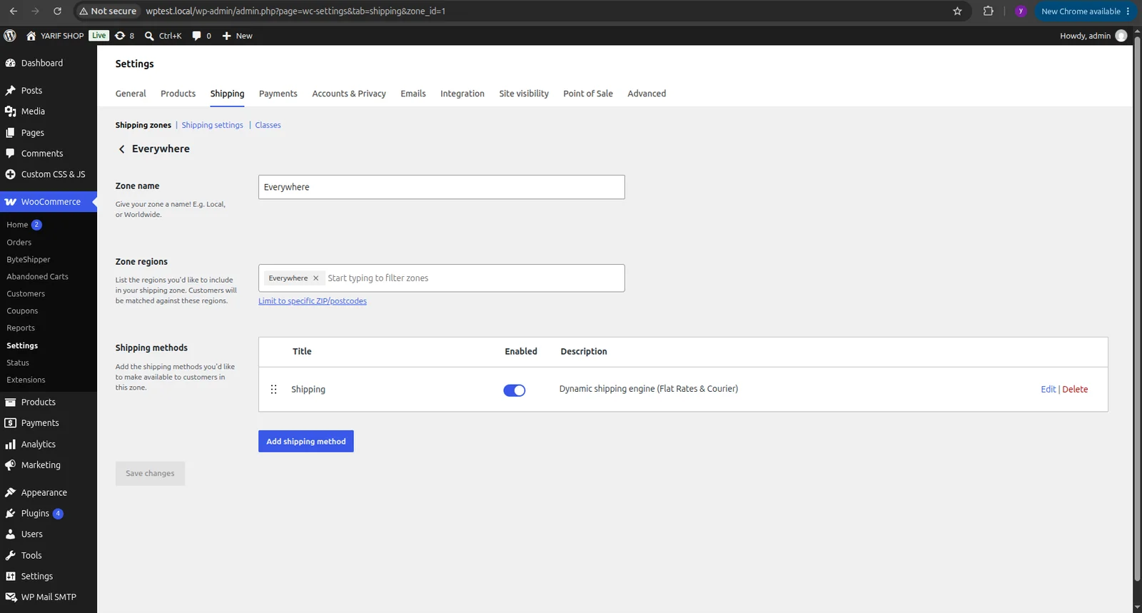 ByteShipper screenshot 5